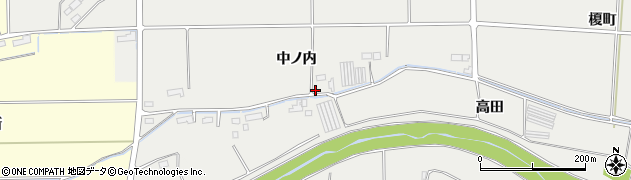 福島県南相馬市原町区下太田（中ノ内）周辺の地図