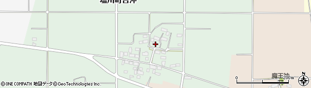 福島県喜多方市塩川町吉沖久子ノ内27周辺の地図