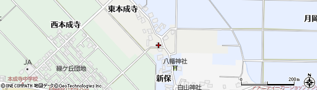 新潟県三条市東本成寺91周辺の地図