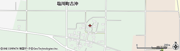 福島県喜多方市塩川町吉沖久子ノ内24周辺の地図