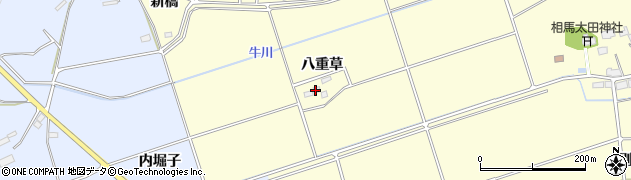 福島県南相馬市原町区中太田（八重草）周辺の地図