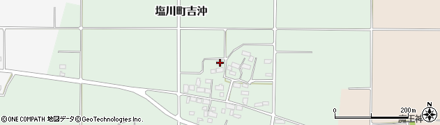 福島県喜多方市塩川町吉沖久子ノ内16周辺の地図