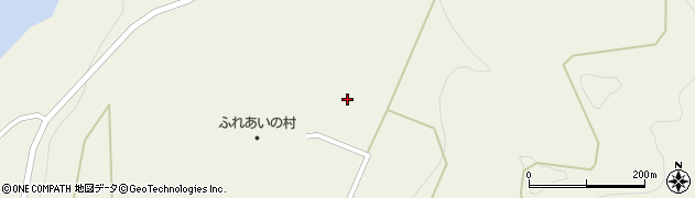 福島県西会津町（耶麻郡）新郷大字三河（長久保）周辺の地図
