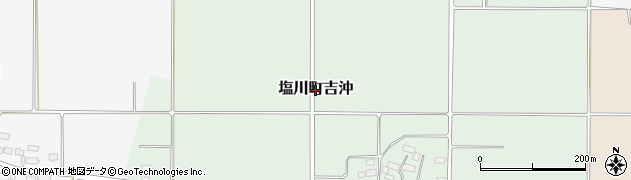 福島県喜多方市塩川町吉沖周辺の地図