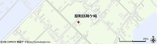 福島県南相馬市原町区陣ケ崎周辺の地図