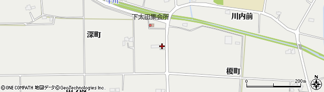 福島県南相馬市原町区下太田（柳原）周辺の地図