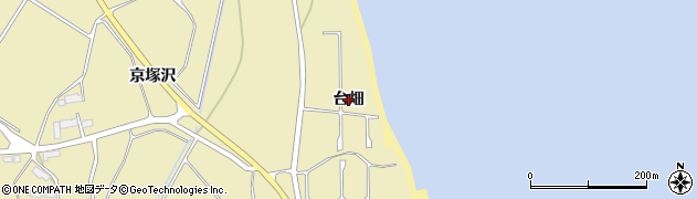 福島県南相馬市原町区雫（台畑）周辺の地図