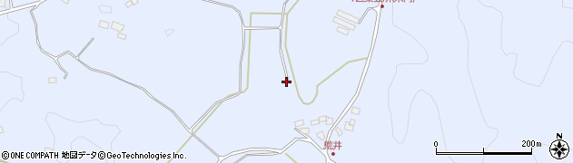 福島県二本松市上川崎油名田周辺の地図