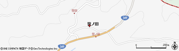 福島県二本松市針道笹ノ田89周辺の地図