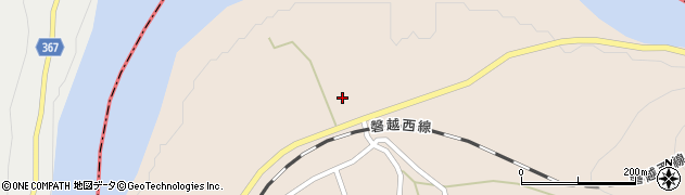 福島県西会津町（耶麻郡）登世島（地境甲）周辺の地図