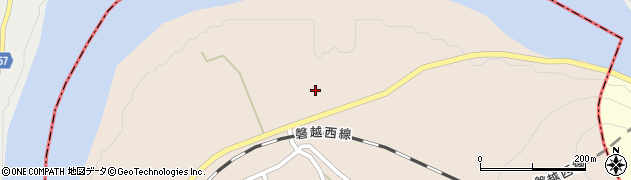 福島県西会津町（耶麻郡）登世島（地境）周辺の地図