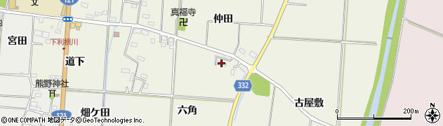 福島県喜多方市塩川町小府根六角400周辺の地図