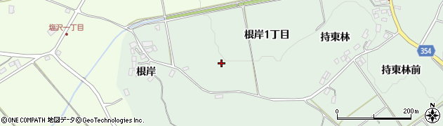 福島県二本松市油井根岸１丁目周辺の地図
