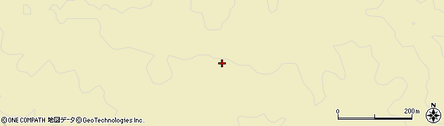 福島県西会津町（耶麻郡）宝坂大字屋敷（横端）周辺の地図