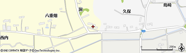 福島県南相馬市原町区中太田（洞）周辺の地図