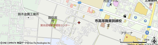 新潟県三条市東本成寺周辺の地図