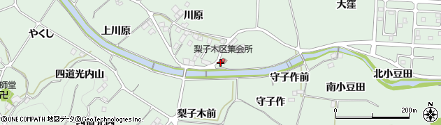 福島県二本松市油井（下川原）周辺の地図