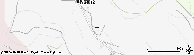 福島県二本松市伊佐沼町周辺の地図
