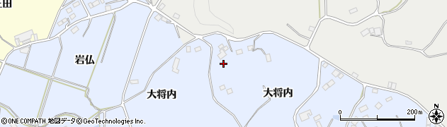 福島県二本松市上川崎（大将内）周辺の地図
