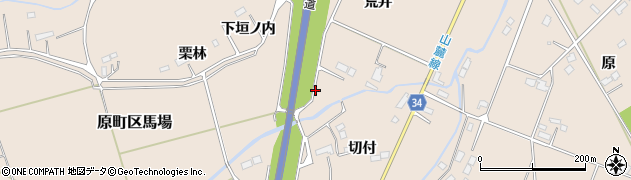 福島県南相馬市原町区馬場（荒井）周辺の地図