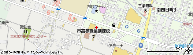 三条信用金庫本成寺支店周辺の地図