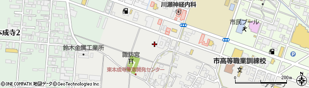 新潟県三条市東本成寺22周辺の地図