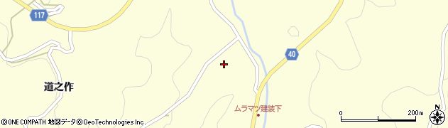 福島県二本松市木幡（小鍛冶山）周辺の地図