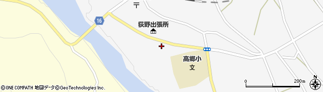 福島県喜多方市高郷町上郷前林戊周辺の地図