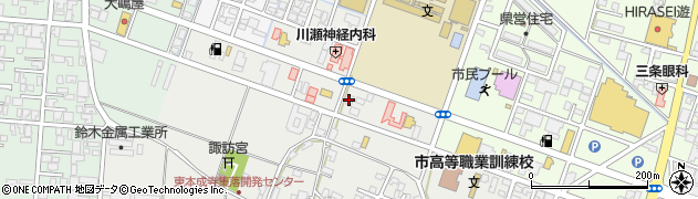 新潟県三条市東本成寺302周辺の地図