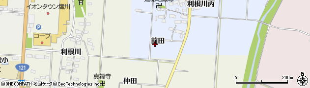福島県喜多方市塩川町三吉（前田）周辺の地図