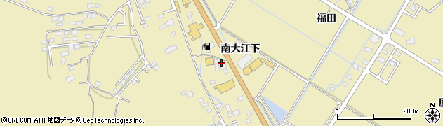 福島県南相馬市原町区雫（南大江下）周辺の地図