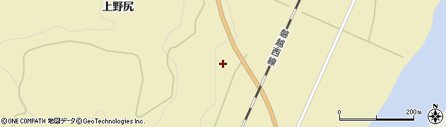 福島県西会津町（耶麻郡）上野尻（錨田）周辺の地図