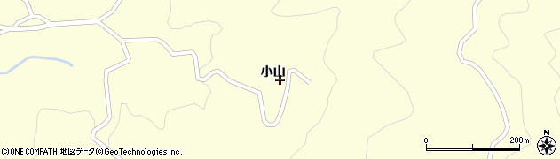 福島県二本松市木幡（小山）周辺の地図