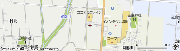 福島県喜多方市塩川町新江木上の台10-8周辺の地図