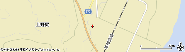 福島県西会津町（耶麻郡）上野尻（薬師堂前）周辺の地図