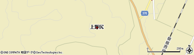 福島県耶麻郡西会津町上野尻周辺の地図