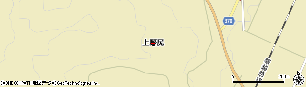 福島県西会津町（耶麻郡）上野尻周辺の地図