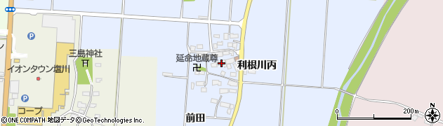 福島県喜多方市塩川町三吉（利根川丙）周辺の地図