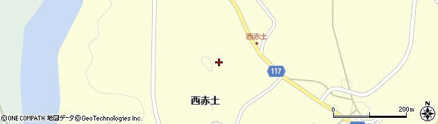 福島県二本松市木幡（西赤土）周辺の地図