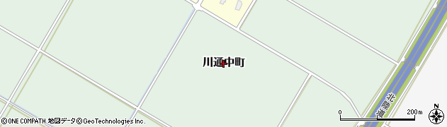 新潟県三条市川通中町周辺の地図