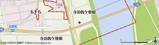 新潟県長岡市寺泊敦ケ曽根周辺の地図
