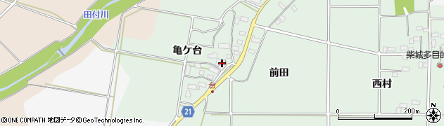 福島県喜多方市塩川町吉沖（亀ケ台）周辺の地図