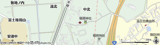 福島県二本松市油井中北81周辺の地図
