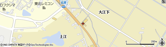福島日産レンタカー＆カーリース　原町店周辺の地図