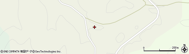 福島県川俣町（伊達郡）小綱木（上赤柴）周辺の地図
