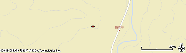 福島県西会津町（耶麻郡）宝坂大字屋敷（反田）周辺の地図