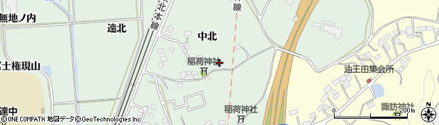 福島県二本松市油井（中北）周辺の地図