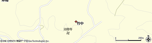 福島県二本松市木幡竹中12周辺の地図