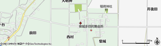 福島県喜多方市塩川町吉沖西村1589周辺の地図