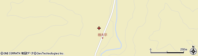 福島県西会津町（耶麻郡）宝坂大字屋敷（上ノ原）周辺の地図
